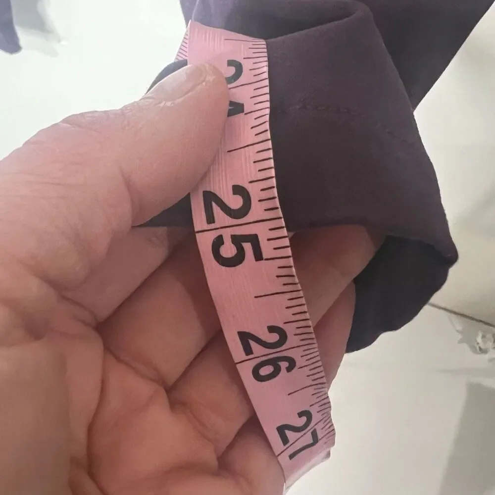 AG Prima Cigarette Jeans Purple Soft Sz 28R